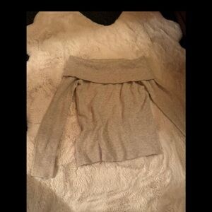 Off the shoulder sweater